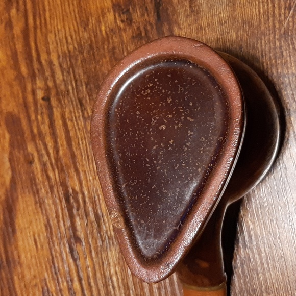 Vintage Brown Porcelain Ashtray Made In Japan - Picture 5 of 9